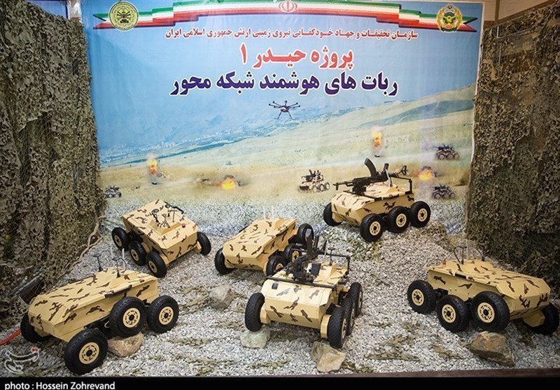 Армия Ирана представляет умный робот, способный уничтожить танк противника (+ видео)