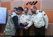 مراسم تقدیر از پلیس افتخاری سایبری و همیاران پلیس فتا تهران بزرگ