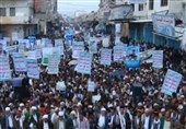 یمن| تظاهرات گسترده در صعده و صنعاء در تایید عملیات «نصر من الله»