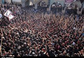 برگزاری آیین قالیشویان مشهد اردهال کاشان به روایت تصویر
