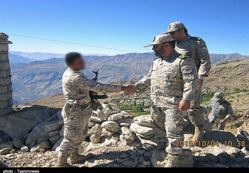 فرمانده سپاه کردستان از پایگاه‌های عملیاتی در ارتفاعات کوسالان بازدید کرد+ تصاویر