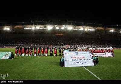 دیدار تیم‌های فوتبال شهرخودرو و پرسپولیس - مشهد