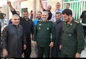 اخبار اربعین 98| بازدید فرمانده سپاه خوزستان از پایانه مرزی چذابه + تصاویر