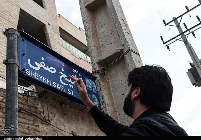 بازگرداندن نام شهید به خیابان‌های اهواز به روایت تصویر
