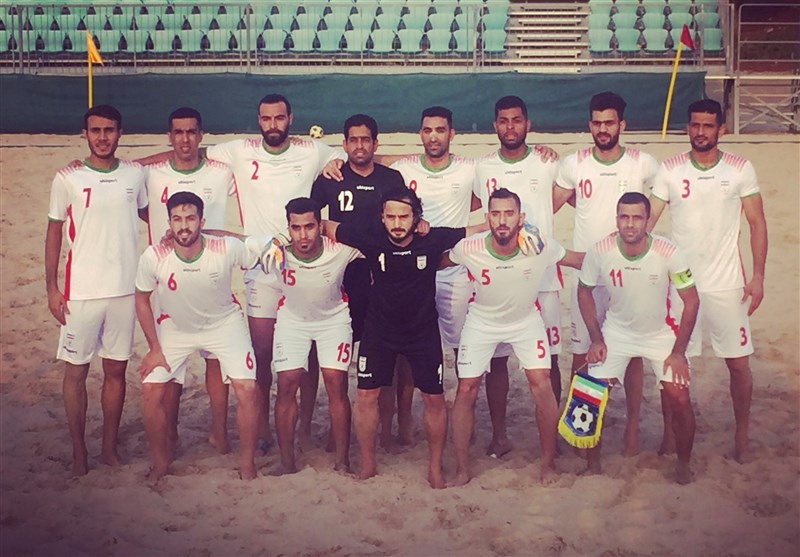 پیروزی تیم فوتبال ساحلی ایران مقابل عمان در دیدار دوستانه
