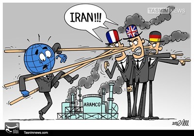 کاریکاتور/ چرا اروپا بدون مدرک علیه ایران بیانیه داد؟