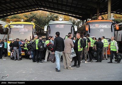  آئین بدرقه 1400 داوطلب شهرداری تهران، برای خدمت‌رسانی در مراسم اربعین 