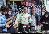نشست خبری سید محمدرضا طبائی رئیس پلیس اداره گذرنامه نیروی انتظامی