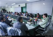 نشست خبری سید محمدرضا طبائی رئیس پلیس اداره گذرنامه نیروی انتظامی