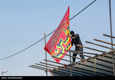 برپایی موکب‌های خدمت رسانی به زائران در پایانه مرزی مهران