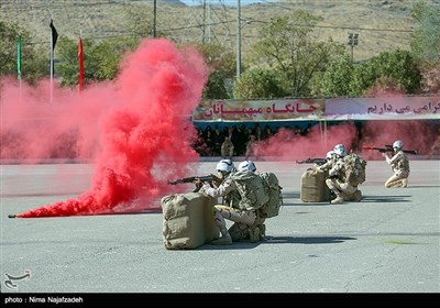 مراسم دانش‌آموختگی فراگیران درجه‌داری مرزبانی در مشهد