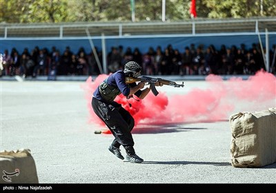 مراسم دانش‌آموختگی فراگیران درجه‌داری مرزبانی در مشهد