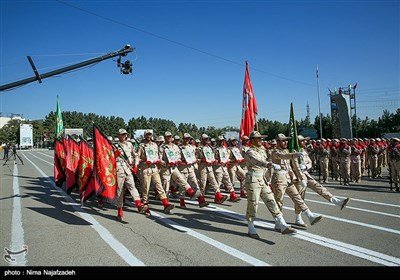 مراسم دانش‌آموختگی فراگیران درجه‌داری مرزبانی در مشهد