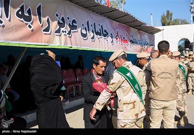 مراسم دانش‌آموختگی فراگیران درجه‌داری مرزبانی در مشهد