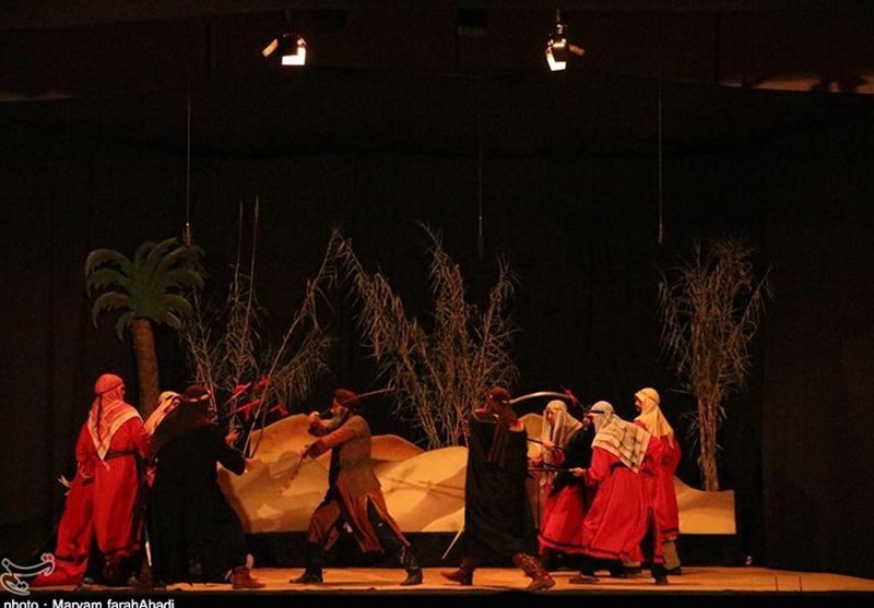 اجرای نمایش مذهبی «حبیب حرم» در آران و بیدگل به روایت تصویر