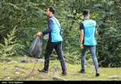 پاکسازی منطقه گردشگری سموش   رحیم آباد گیلان