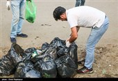 پاکسازی منطقه گردشگری سموش   رحیم آباد گیلان