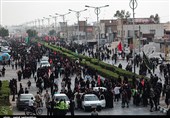 اخبار اربعین 98| حرکت کاروان پیاده‌روی 40 هزار نفری اهواز به روایت تصویر