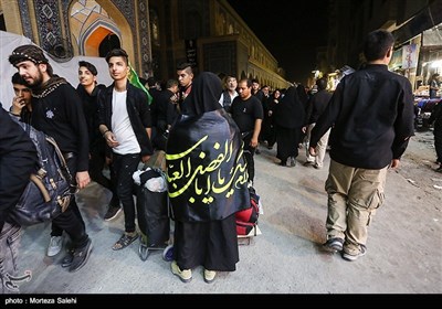 زایرین اربعین حسینی در نجف اشرف 