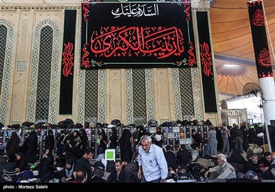 زایرین اربعین حسینی در نجف اشرف 