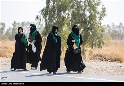 خروج زائران اربعین حسینی از مرز مهران