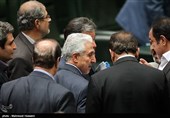 منصور غلامی وزیر علوم، تحقیقات و فناوری در صحن مجلس شورای اسلامی