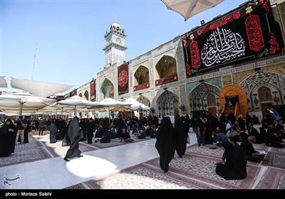 حرم حضرت علی (ع) در آستانه اربعین حسینی - نجف اشرف 