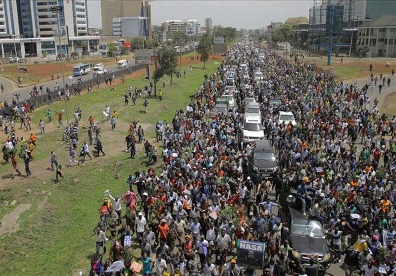 Hundreds of Kenyans in Capital Protest Unemployment