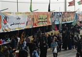 اخبار اربعین 98| موکب شهید وحدت ملی مهاجران افغانستانی مقیم اصفهان در شلمچه برپا شد