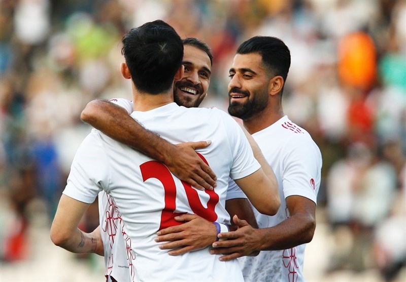 انتخابی جام جهانی 2022| تیم ملی فوتبال ایران در یک نیمه کامبوج را گلباران کرد