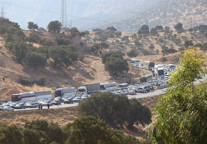 لغزندگی محورهای مواصلاتی مازندران؛ تردد با زنجیرچرخ در محورهای کوهستانی امکان‌پذیر است