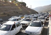 اخبار اربعین 98| ترافیک سنگین در مرز مهران / ‌تردد کند خودروها در تمام محورها‌