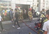 تهران| انفجار شدید در یک مجتمع تجاری + تصاویر