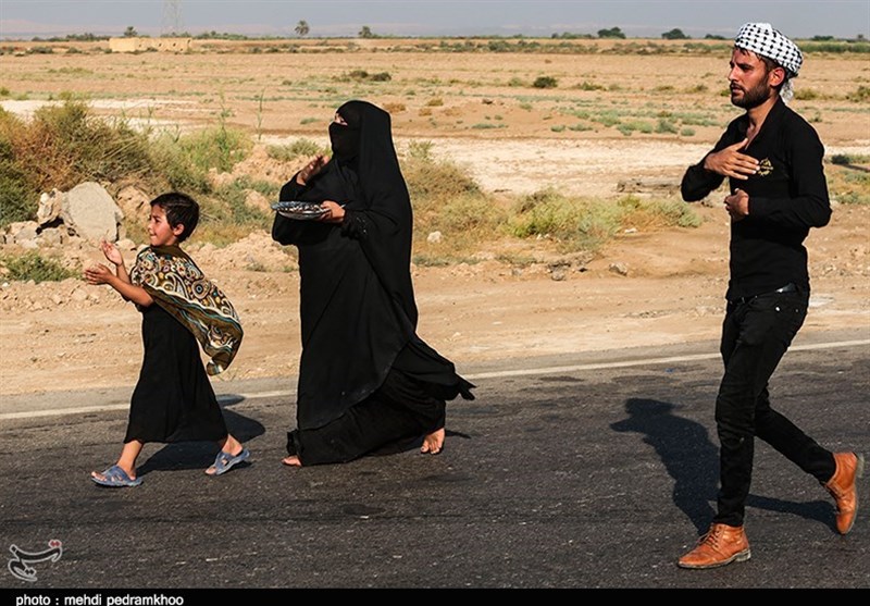 اخبار اربعین 98|پیاده روی اربعین حسینی به سمت مرز چذابه + تصویر