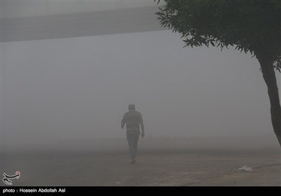 مه گرفتگی در آبادان