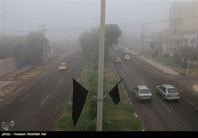 مه گرفتگی در آبادان