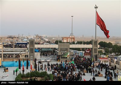 خروج زوار اربعين الامام الحسين(ع) من معبر شلمجة