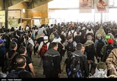 Iranian Pilgrims Crossing Mehran Border for Attending Arbaeen