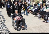 Iranian Pilgrims Crossing Mehran Border for Attending Arbaeen
