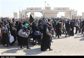 Iranian Pilgrims Crossing Mehran Border for Attending Arbaeen