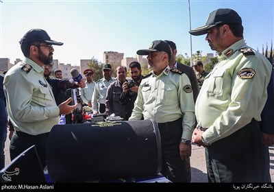 سردار حسین رحیمی فرمانده انتظامی تهران بزرگ در چهارمین مرحله طرح کاشف پلیس آگاهی