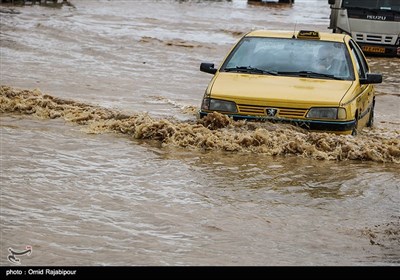 سیلاب و آبگرفتگی در رودسر گیلان