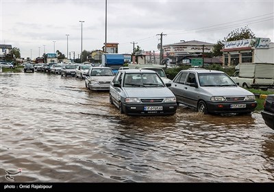 سیلاب و آبگرفتگی در رودسر گیلان