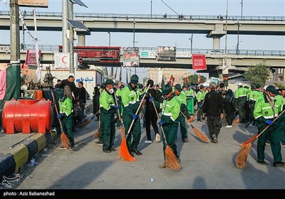 پیاده روی اربعین حسینی در مسیر نجف به کربلا