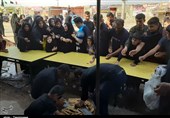 اخبار اربعین 98|حضور عاشورایی ‌دانشگاه آزاد خوزستان در خدمات‌رسانی به زائران اربعین