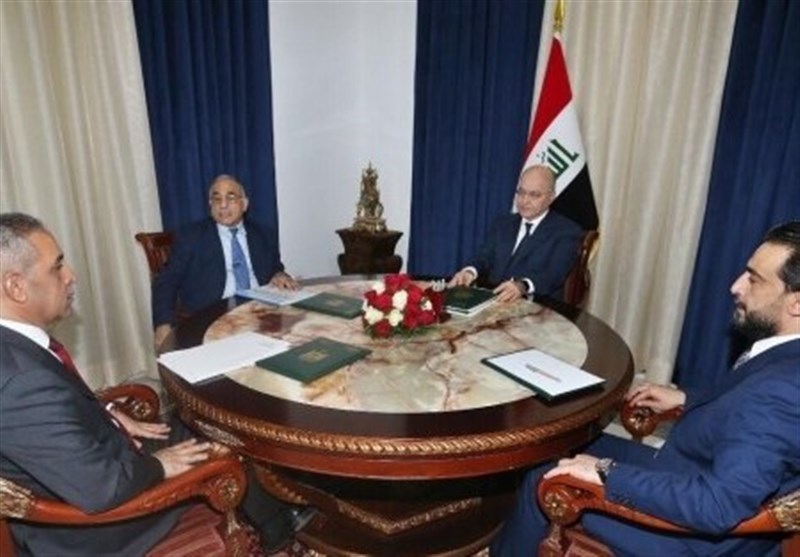 الرئاسات الأربع فی العراق تصدر قرارات عاجلة بخصوص التظاهرات