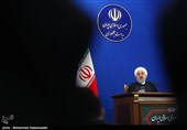 نشست خبری حجت الاسلام حسن روحانی رئیس جمهور