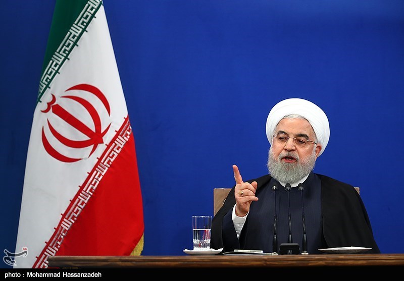 روحانی در نشست خبری:‌ از طوفان تحریم‌ها عبور کردیم/ فیلم شلیک به نفت‌کش ایرانی را داریم/پایان جنگ یمن گره روابط ایران و عربستان را باز می‌کند