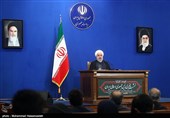  نشست خبری حجت الاسلام حسن روحانی رئیس جمهور