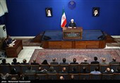  نشست خبری حجت الاسلام حسن روحانی رئیس جمهور